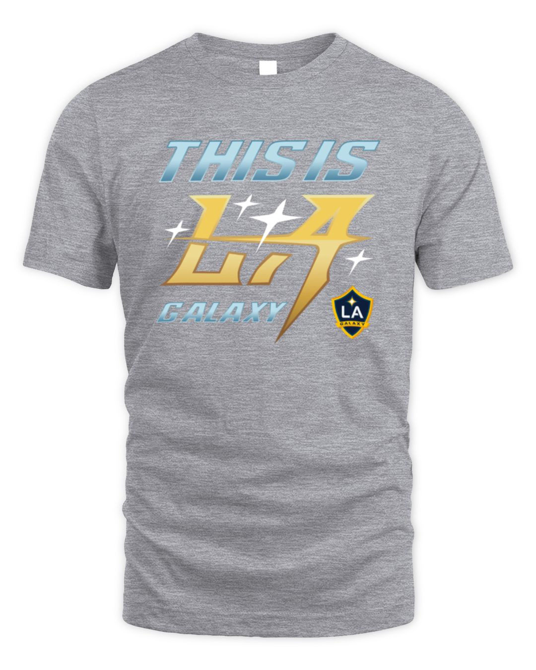 La Galaxy 500 Level Heather Gray This Is La Official Hoodie Sweatshirt