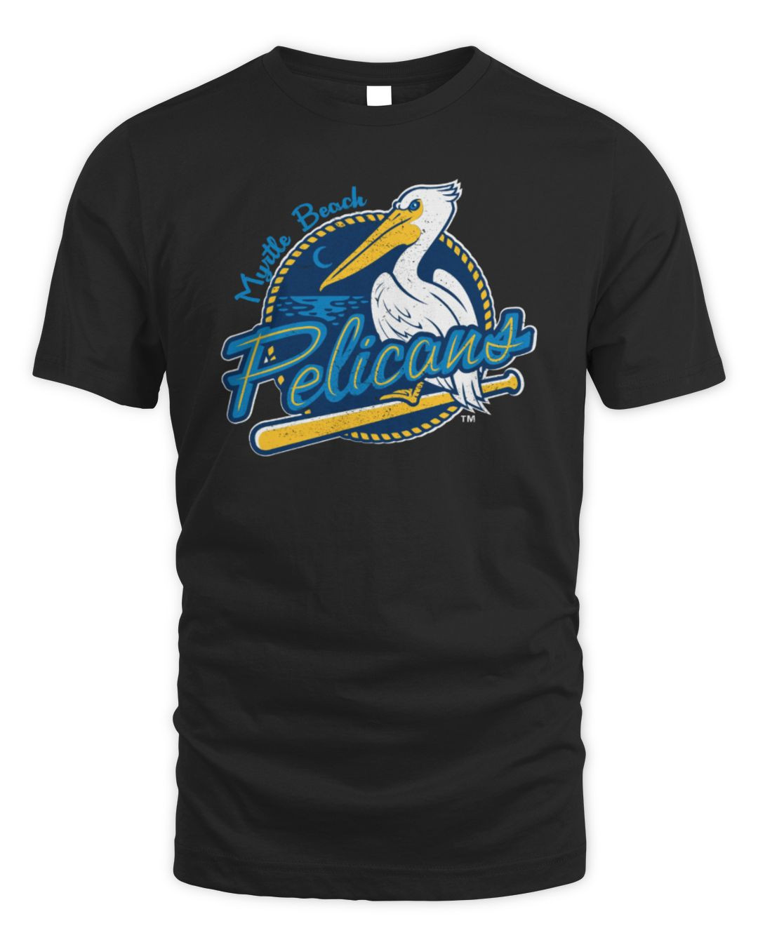 Milb Myrtle Beach Pelicans Primary Logo Hoodie Sweatshirt