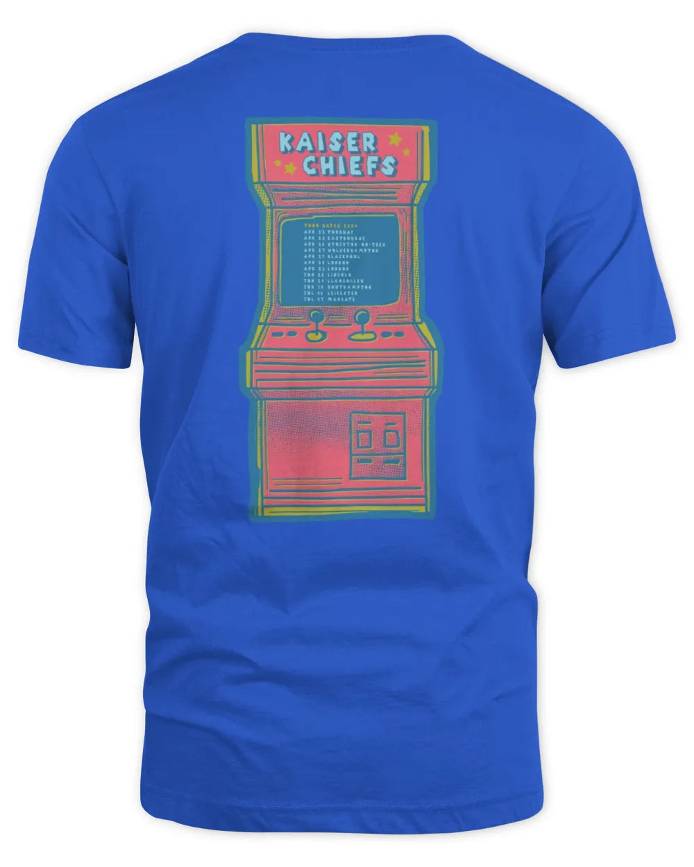 Kaiser Chiefs Kc Garage White Official Hoodie