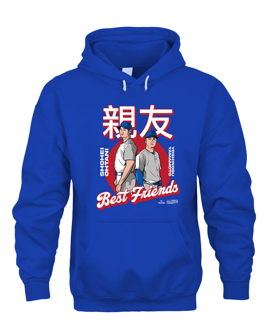 In The Clutch Shop Shohei Ohtani & Yoshinobu Yamamoto - Best Friends Hoodie