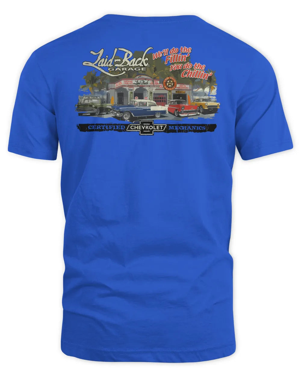 Laid Back Clothing Dream Garage Tri Fives Shirt
