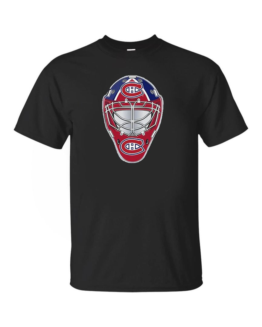 Montreal Canadiens Goalie Mask Front Logo Team Shirt