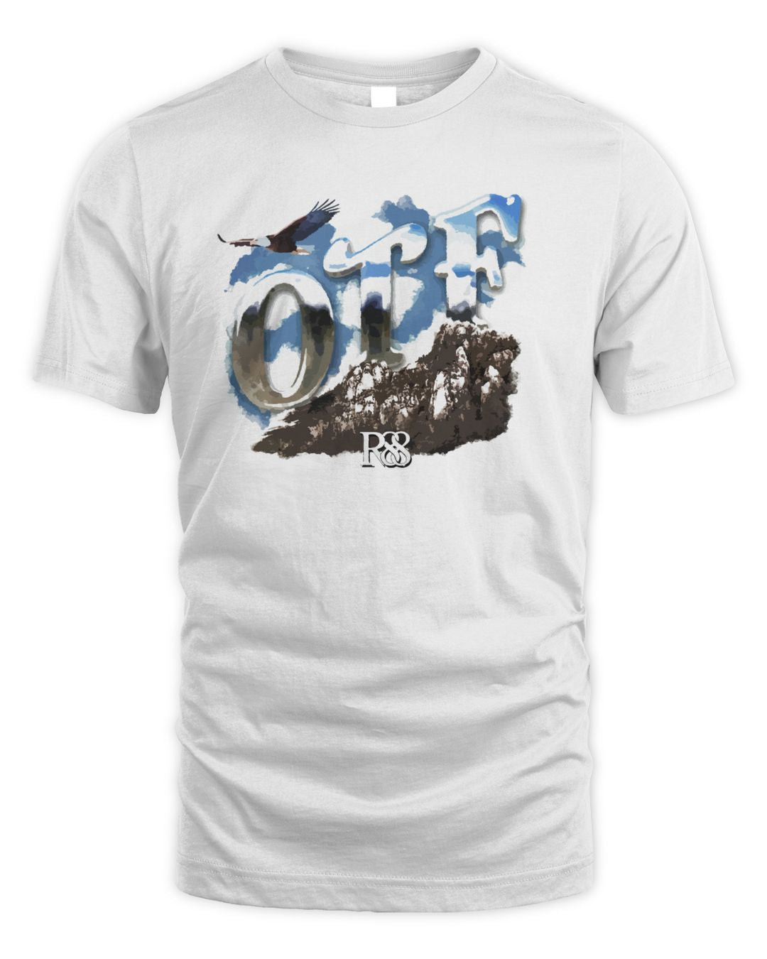 Lil Durk Merch Otf X Rigf R88 Eagles T-shirt