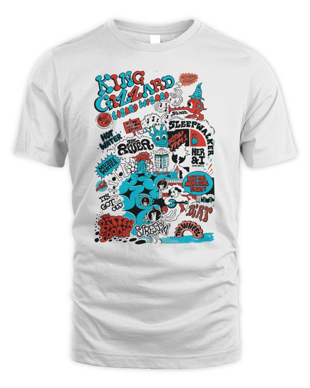 King Gizzard And The Lizard Wizard Merch Acoustic Night Shirt