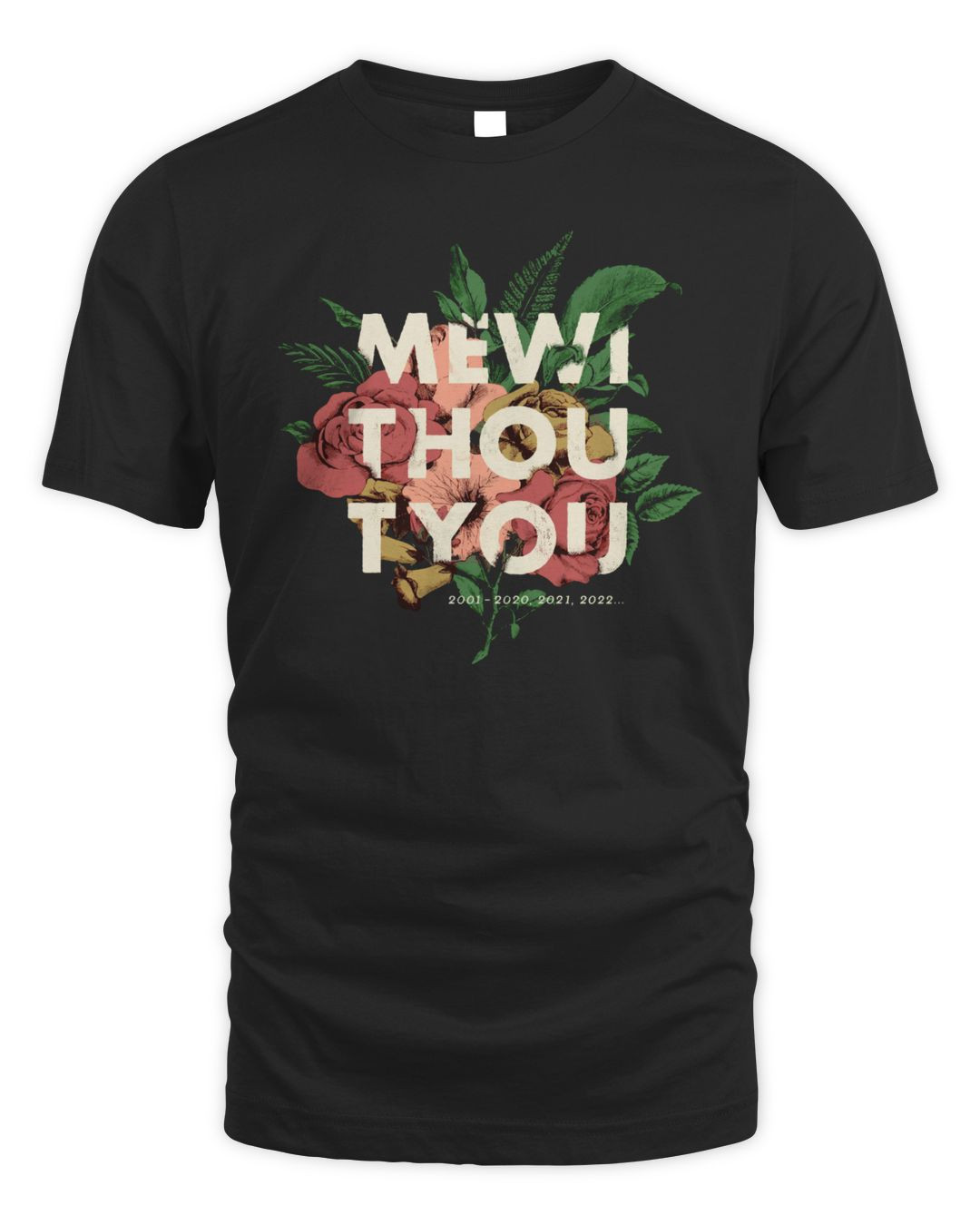 Mewithoutyou Merch Farewell Flowers Shirt