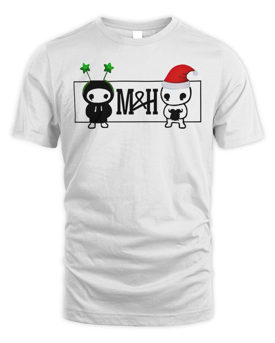 Max And Harvey Merch M&h Xmas With Drown Characters Shirt
