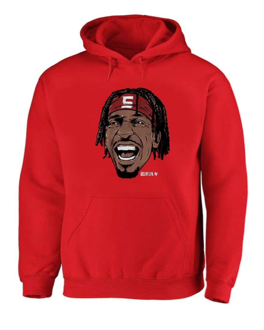 Jaden Daniels Swag Head Lsu Tigers Caricature Hoodie