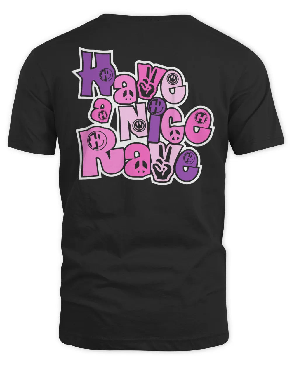 Hospital Records Merch Have A Nice Rave Peace T-shirt