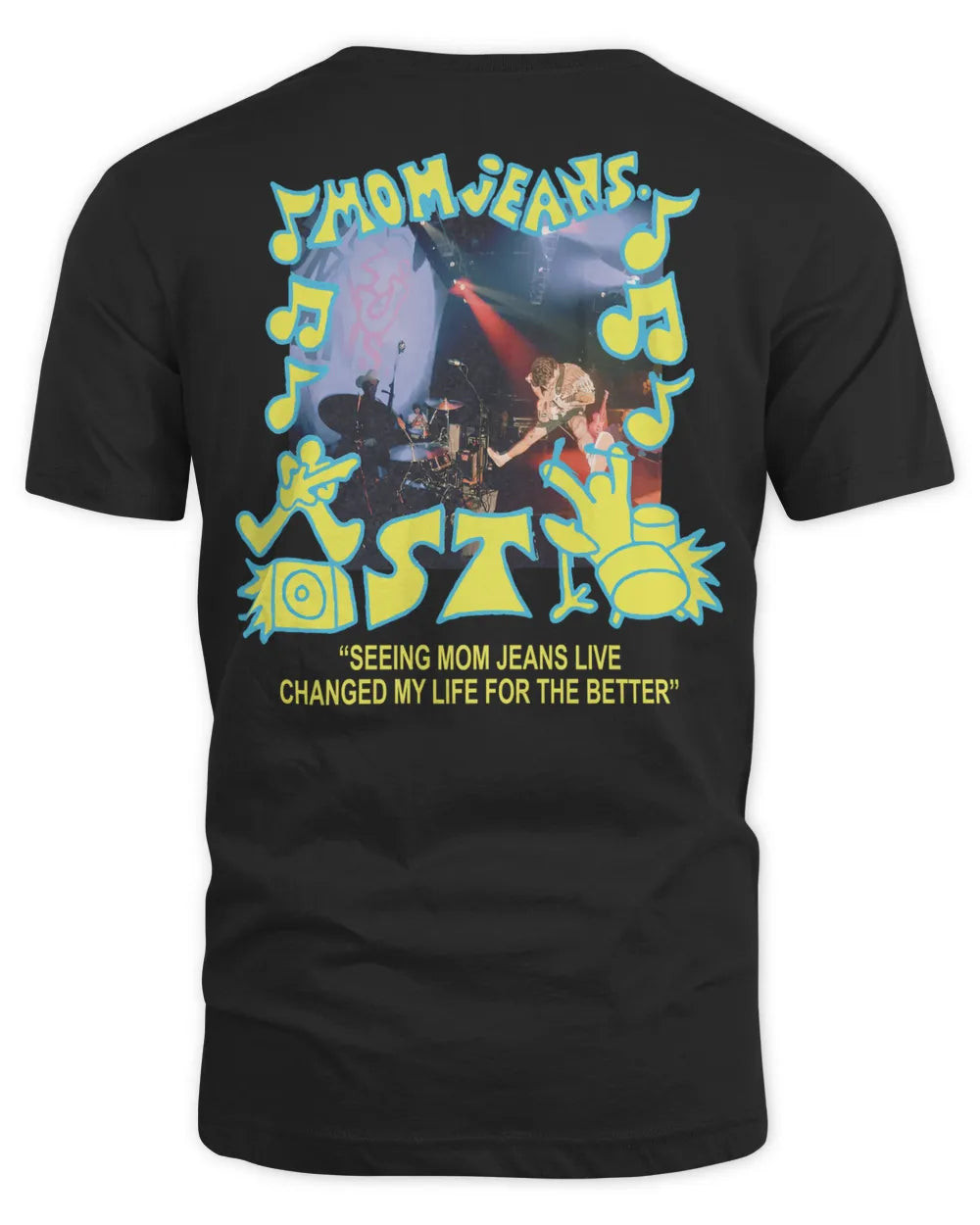 Mom Jeans Merch Note Shirt