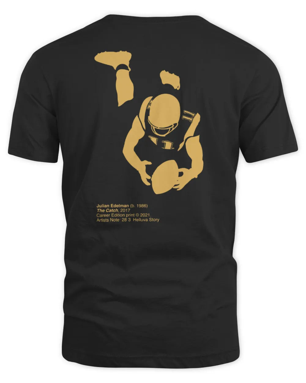 Julian Edelman The Catch Black Merch Hoodie