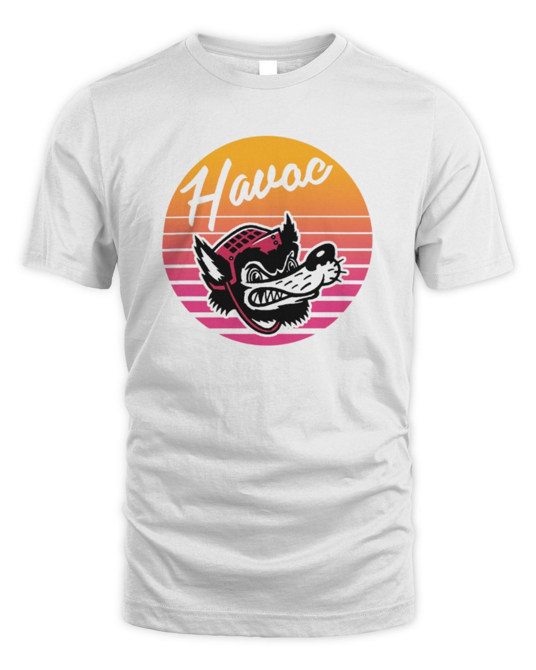Huntsville Havoc Shop Retro Vibes Comfort Colors T Shirt