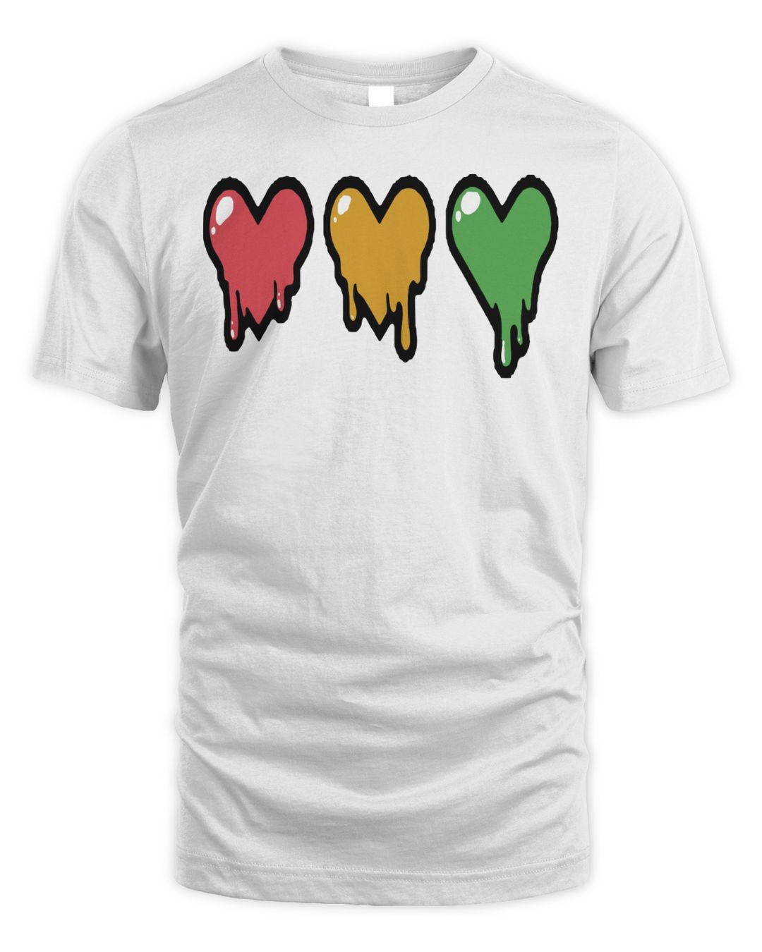 Life Series Merch Heart Drip Shirt