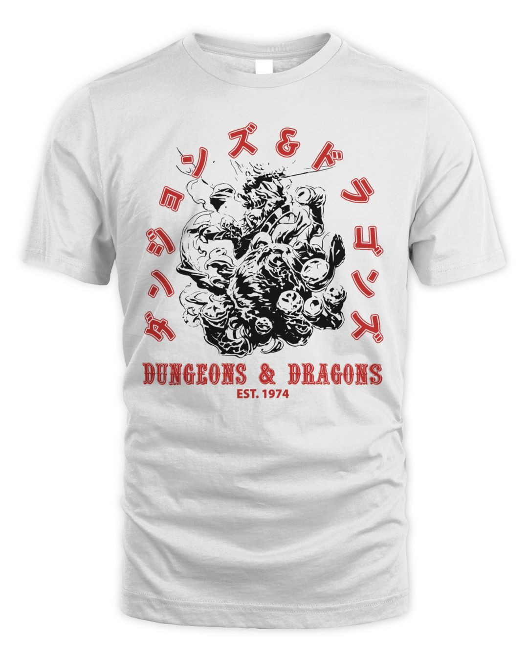 Ign Store Katakana Beholder Fight Dungeons And Dragons Shirt