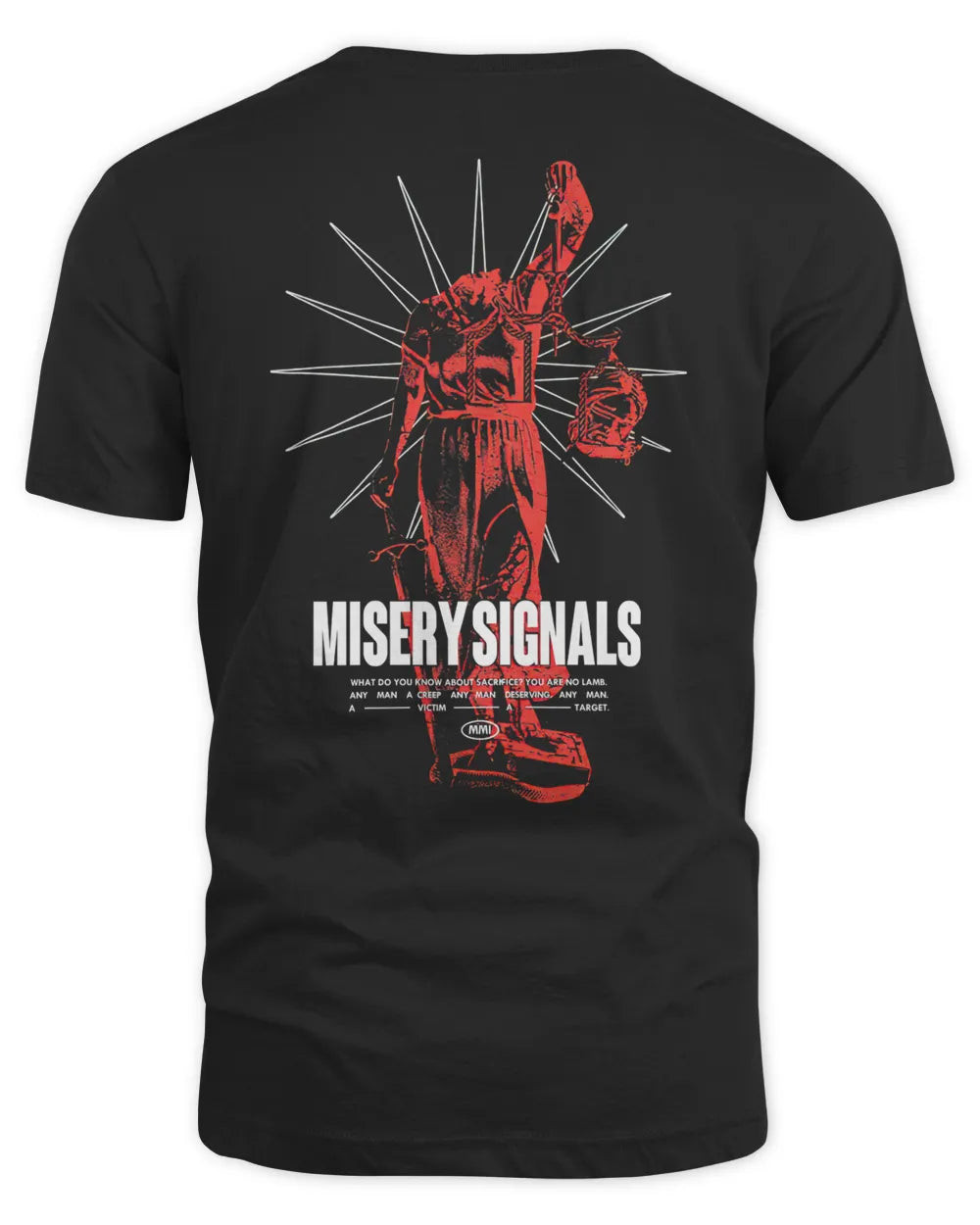 Misery Signals Merch A Victim A Target Shirt