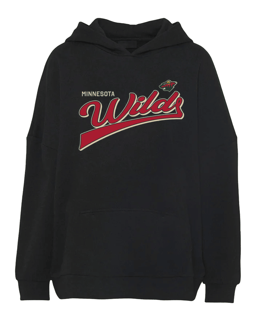 Levelwear Richmond Retro Script Minnesota Wild Hoodie