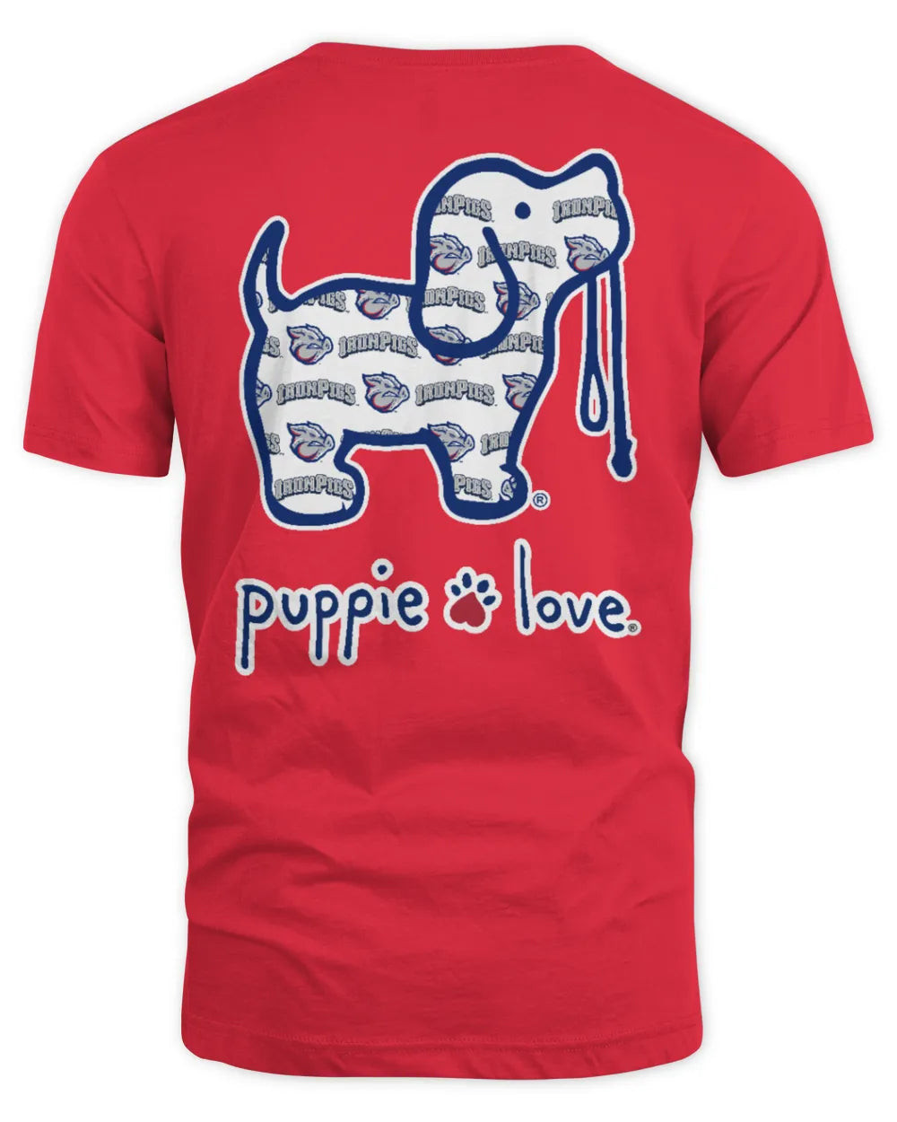 Milb X Puppie Love Lehigh Valley Ironpigs Logo Hoodie Sweatshirt