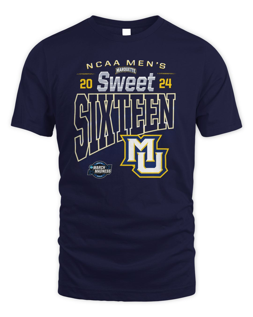 Marquette Mbb 2024 Sweet Sixteen Streetwear T-shirt