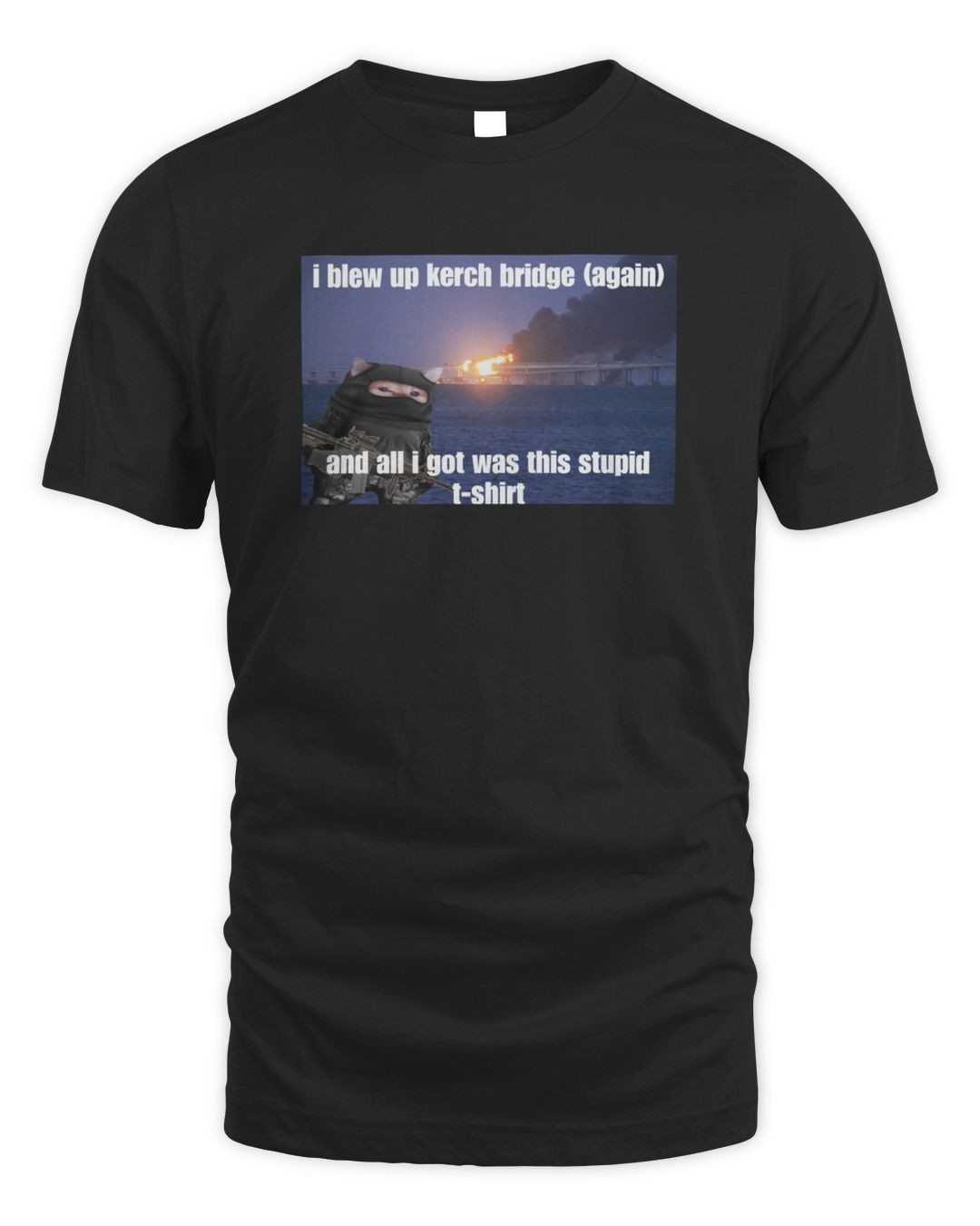 Nafo Kerch Bridge Stupid Tshirt