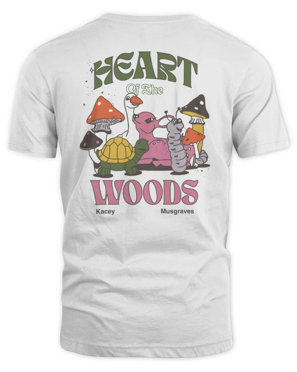 Kacey Musgraves Merch Store Heart Of The Woods Tee Shirt