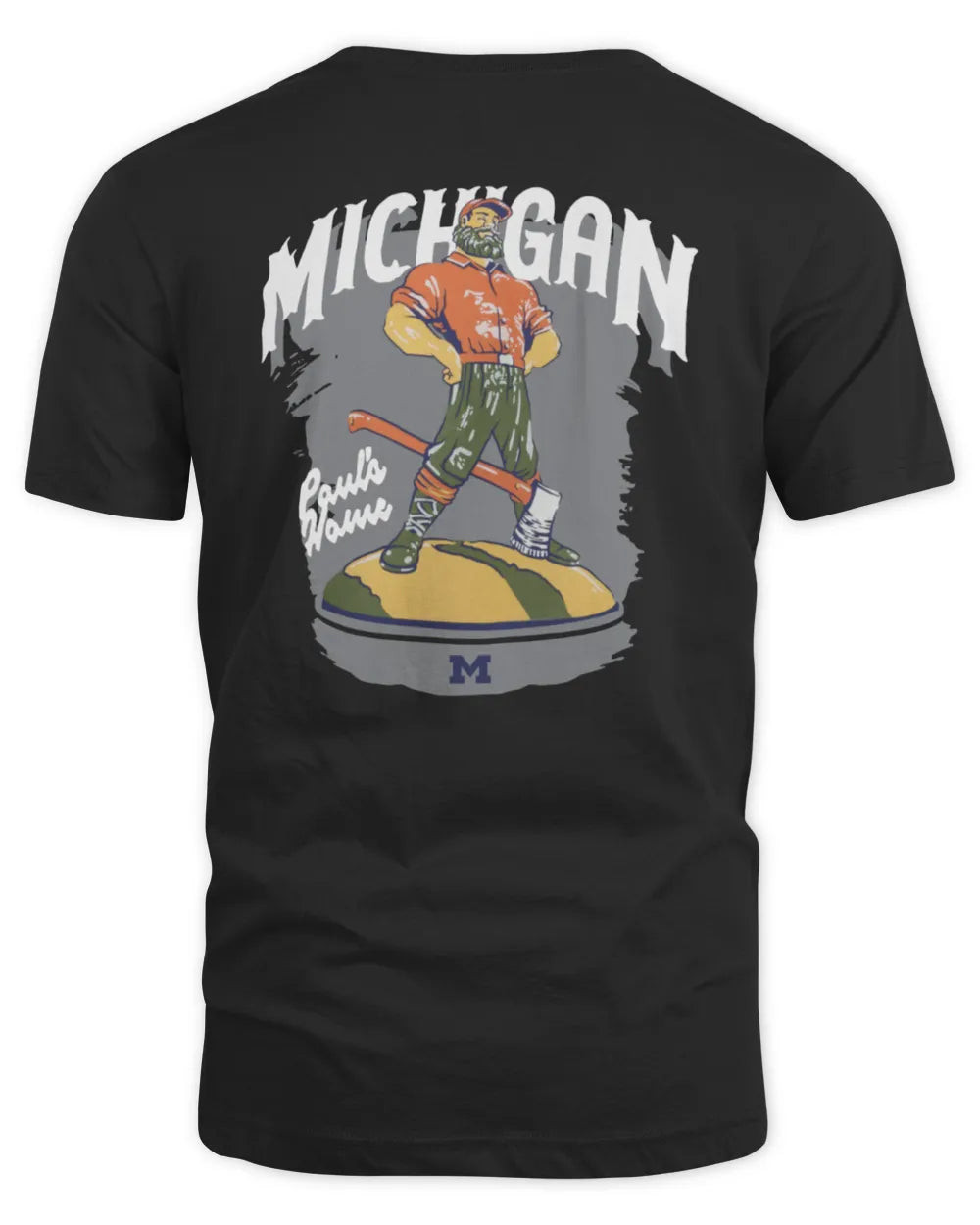 Michigan Wolverines Hyper Local Paul Bunyan Trophy T-shirt