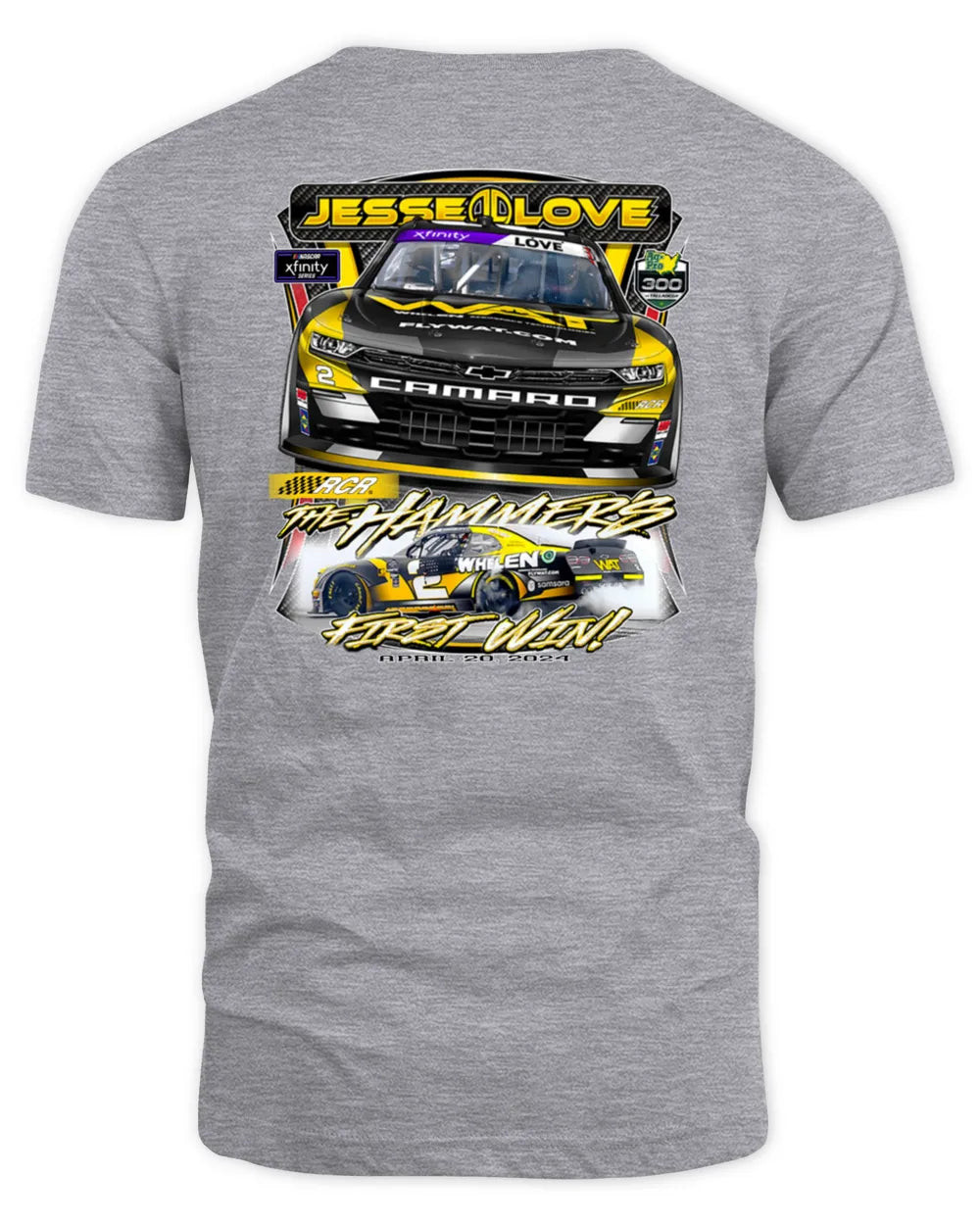 Jesse Love Jr. Whelen Xfinity Series Win 2024 Hoodie Sweatshirt