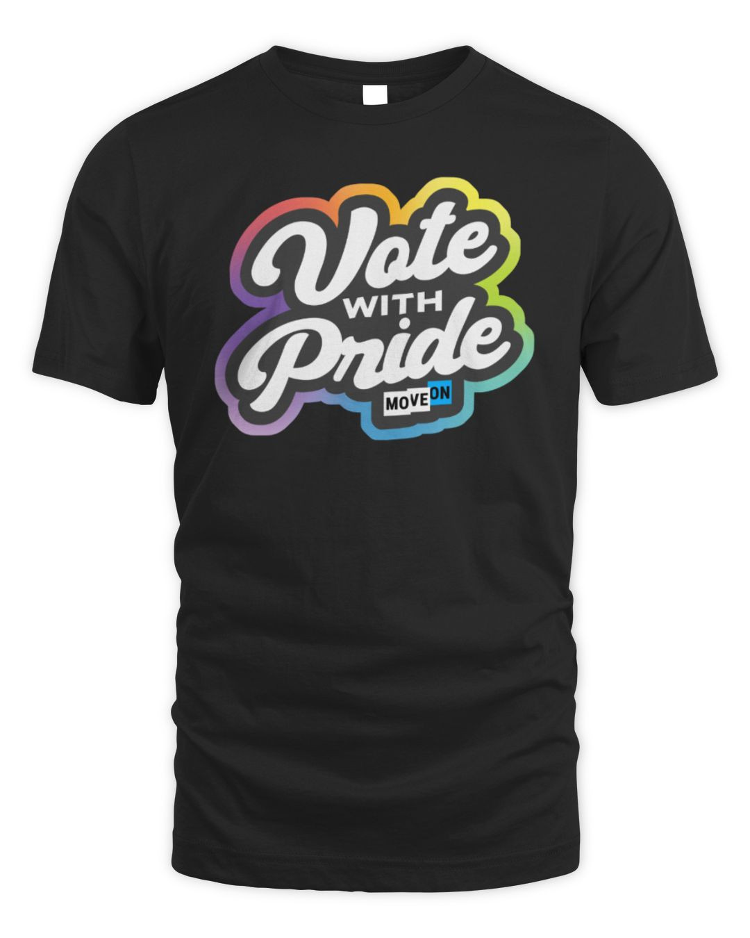 Moveon Merch Vote With Pride T-shirt