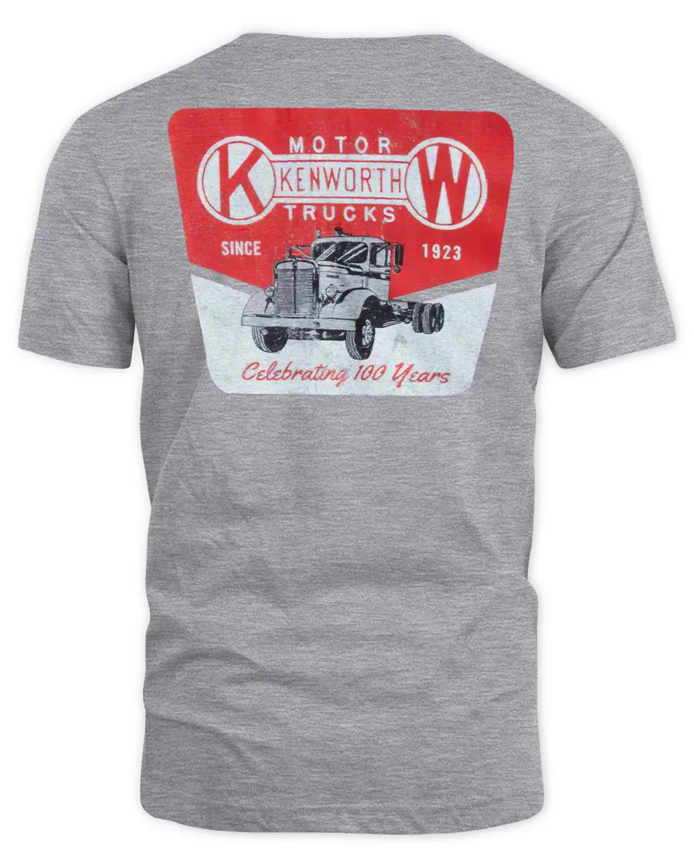 Kenworth Merchandise 100 Year Retro Back Graphic Shirt