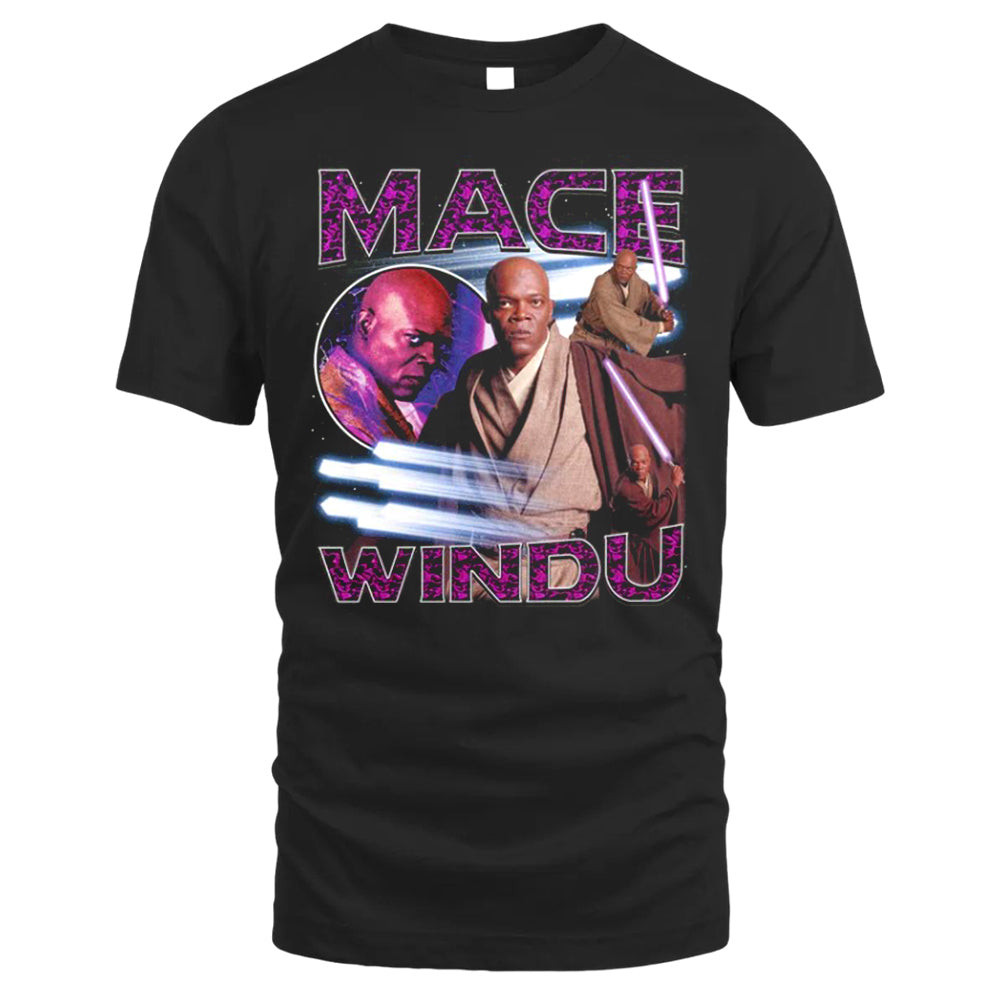 Mace Windu Tee, Vintage T-shirt Style