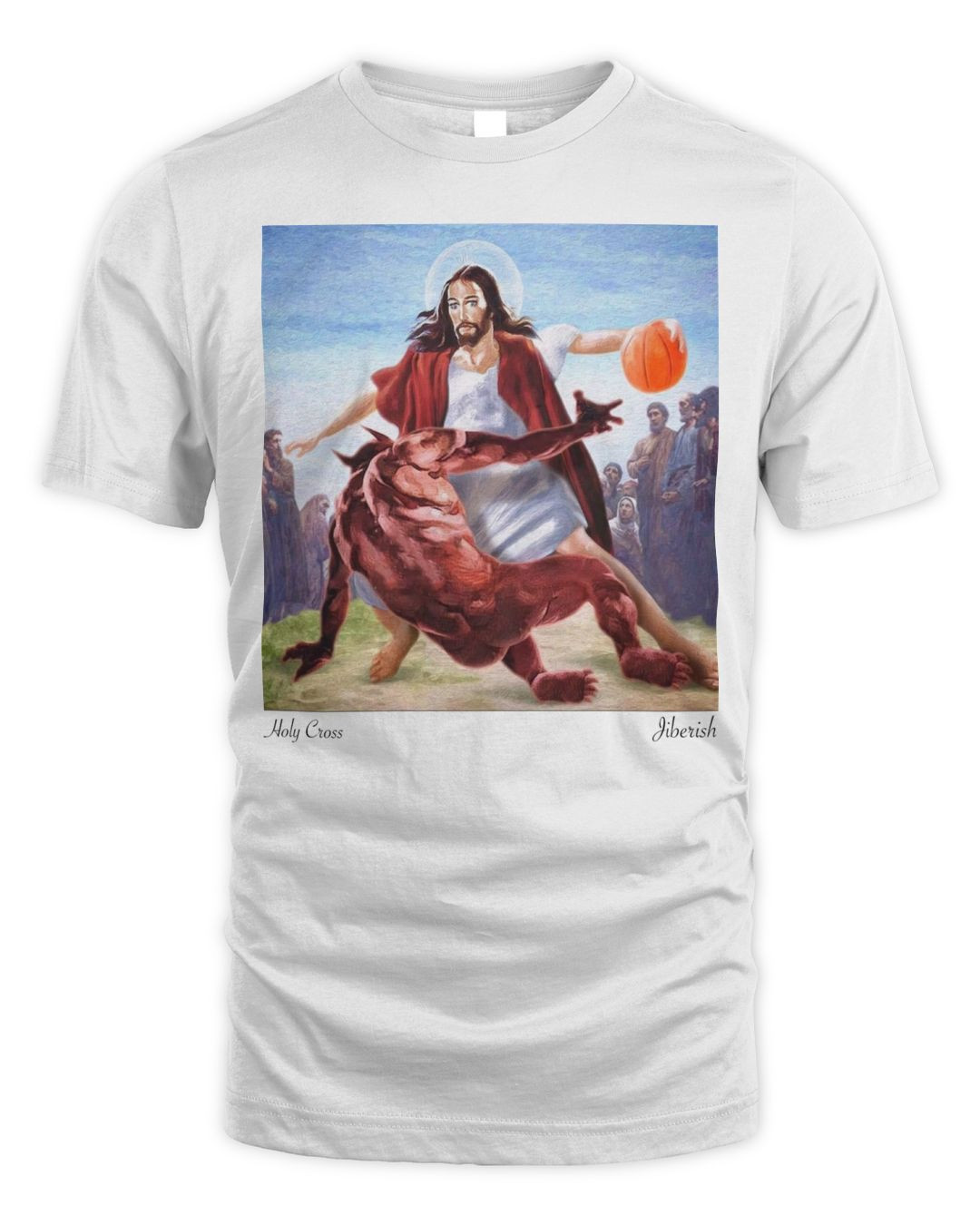 Jiberish Clothing Holy Cross Supima Shirt