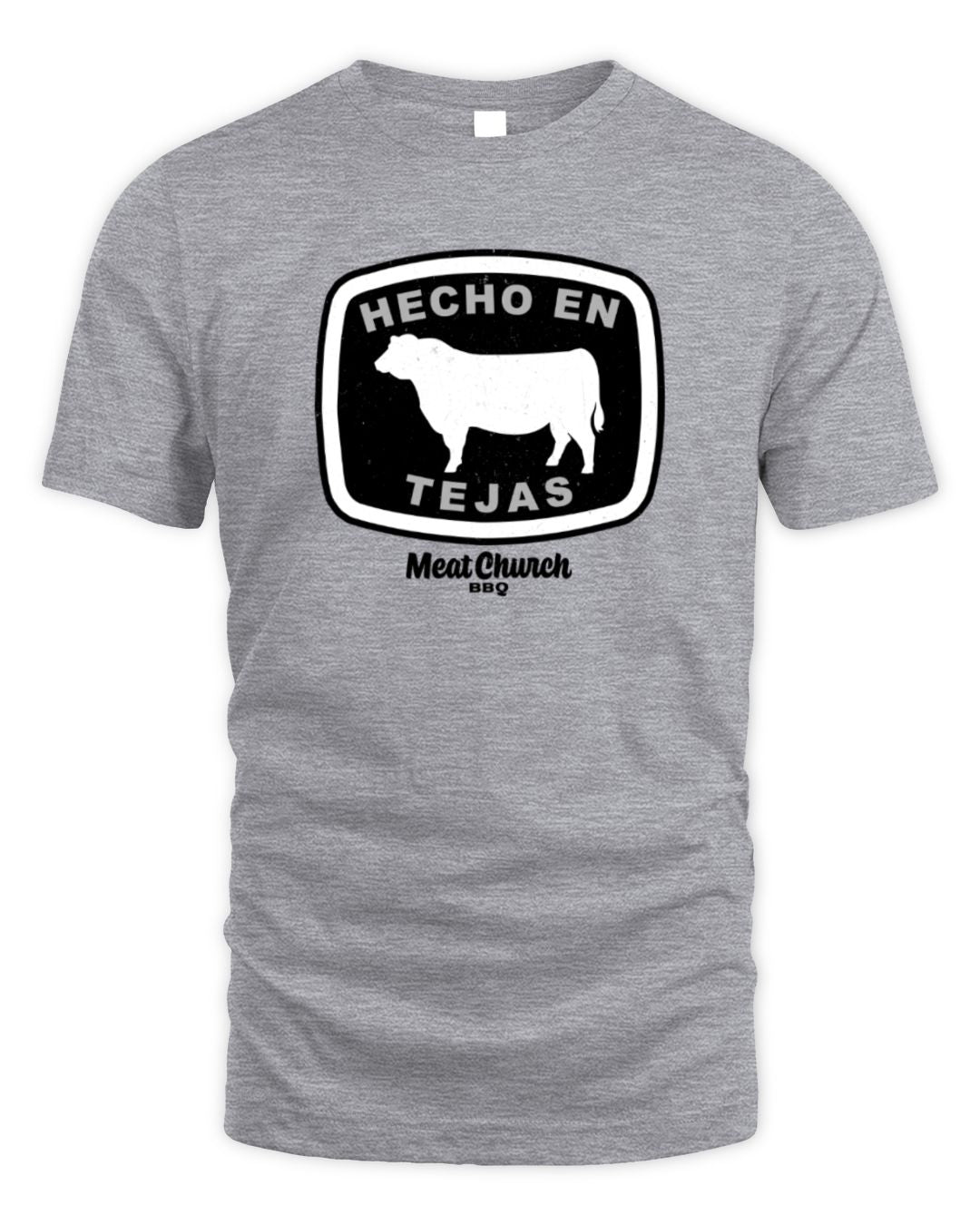 Meat Church Hecho En Tejas T-shirt