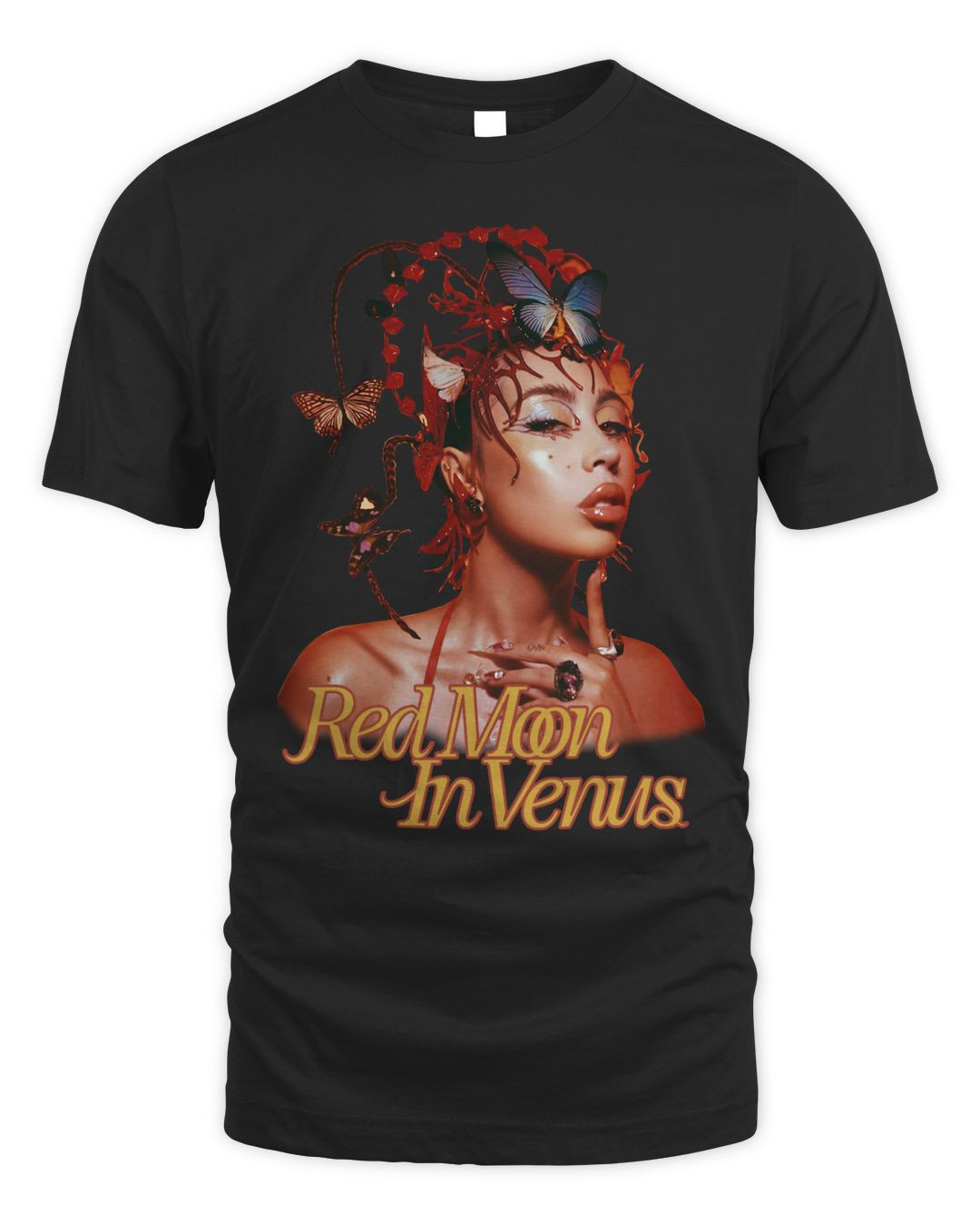 Kali Uchis Merch Red Moon In Venus Shirt