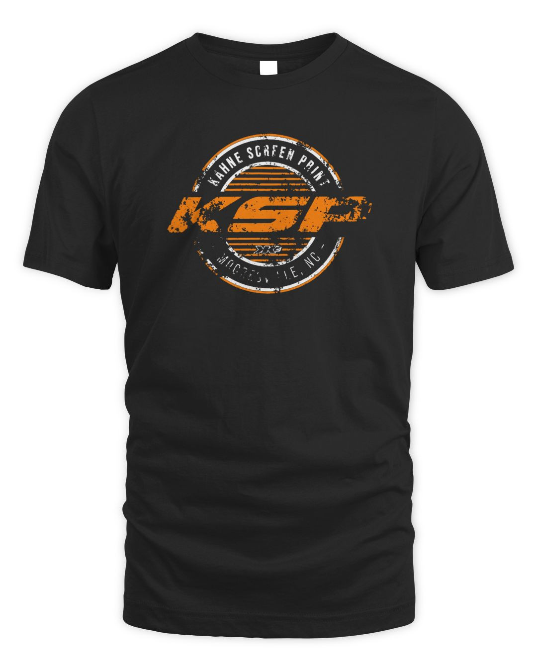 Ksp Vintage Logo T-shirt Black