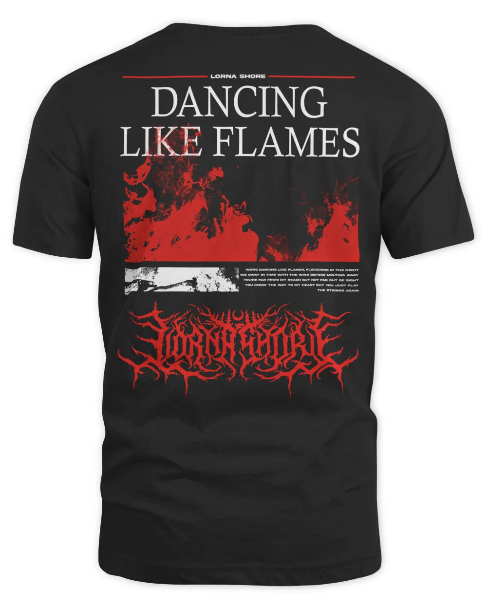 Lorna Shore Merch Dancing Like Flames Shirt