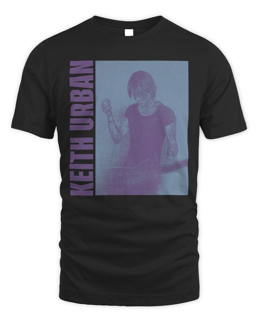 Keith Urban Merchandise Indigo Blur Photo Shirt