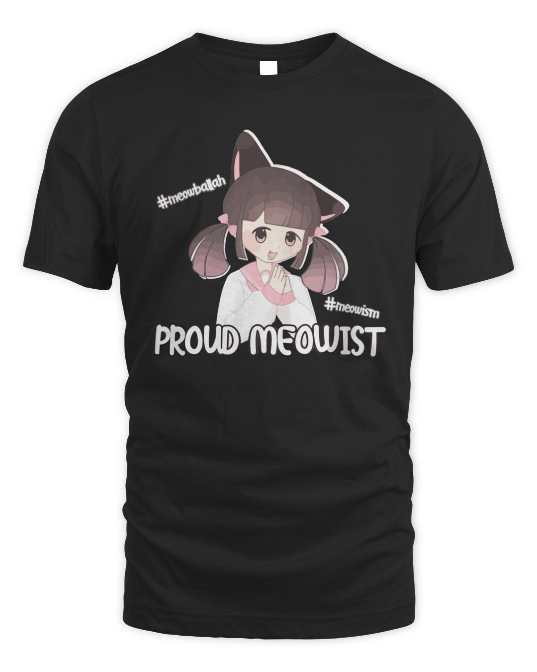 Meowbahh Merch Proud Meowist Shirt