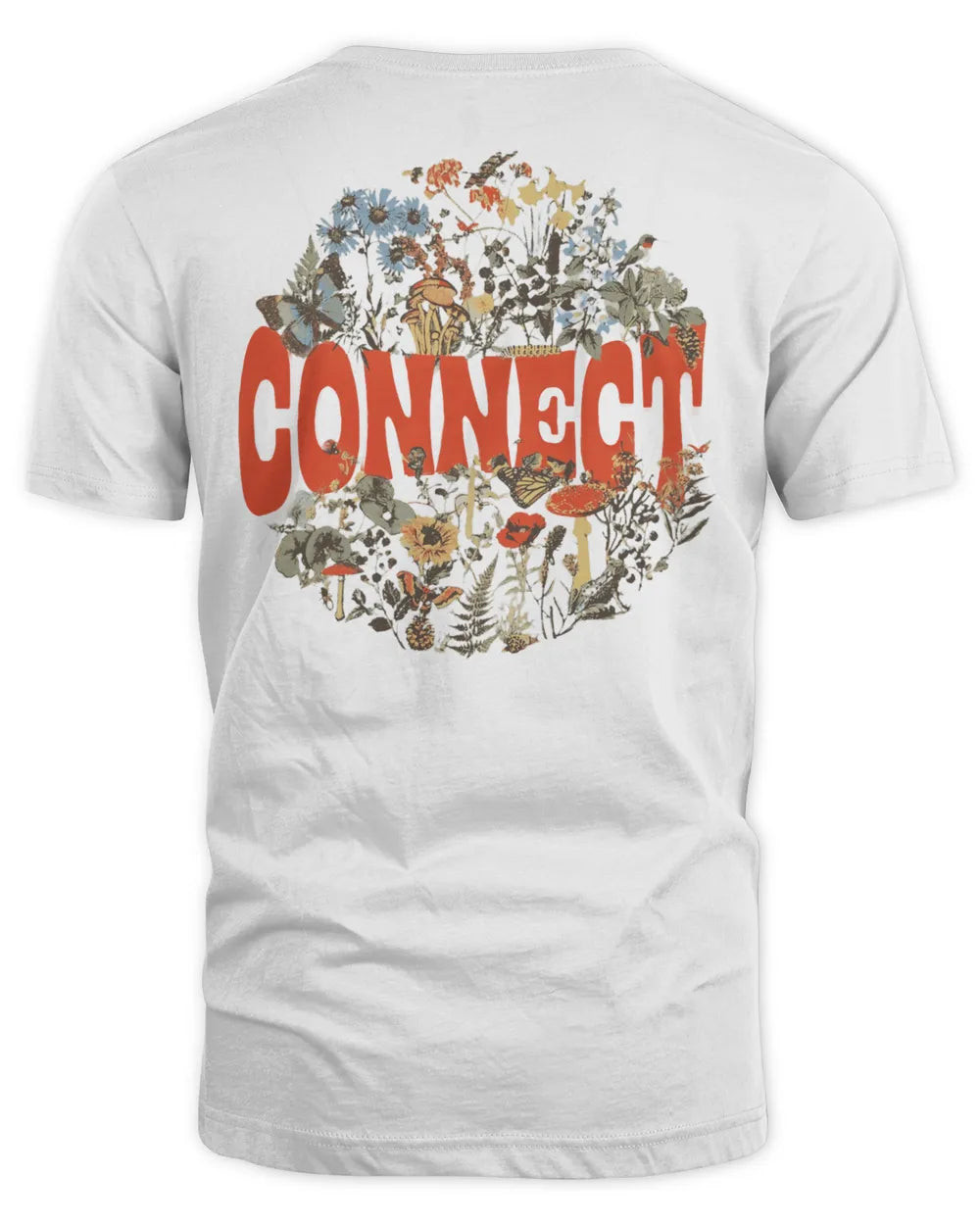 Lonely Ghost Merch Connect Flowers Shirt