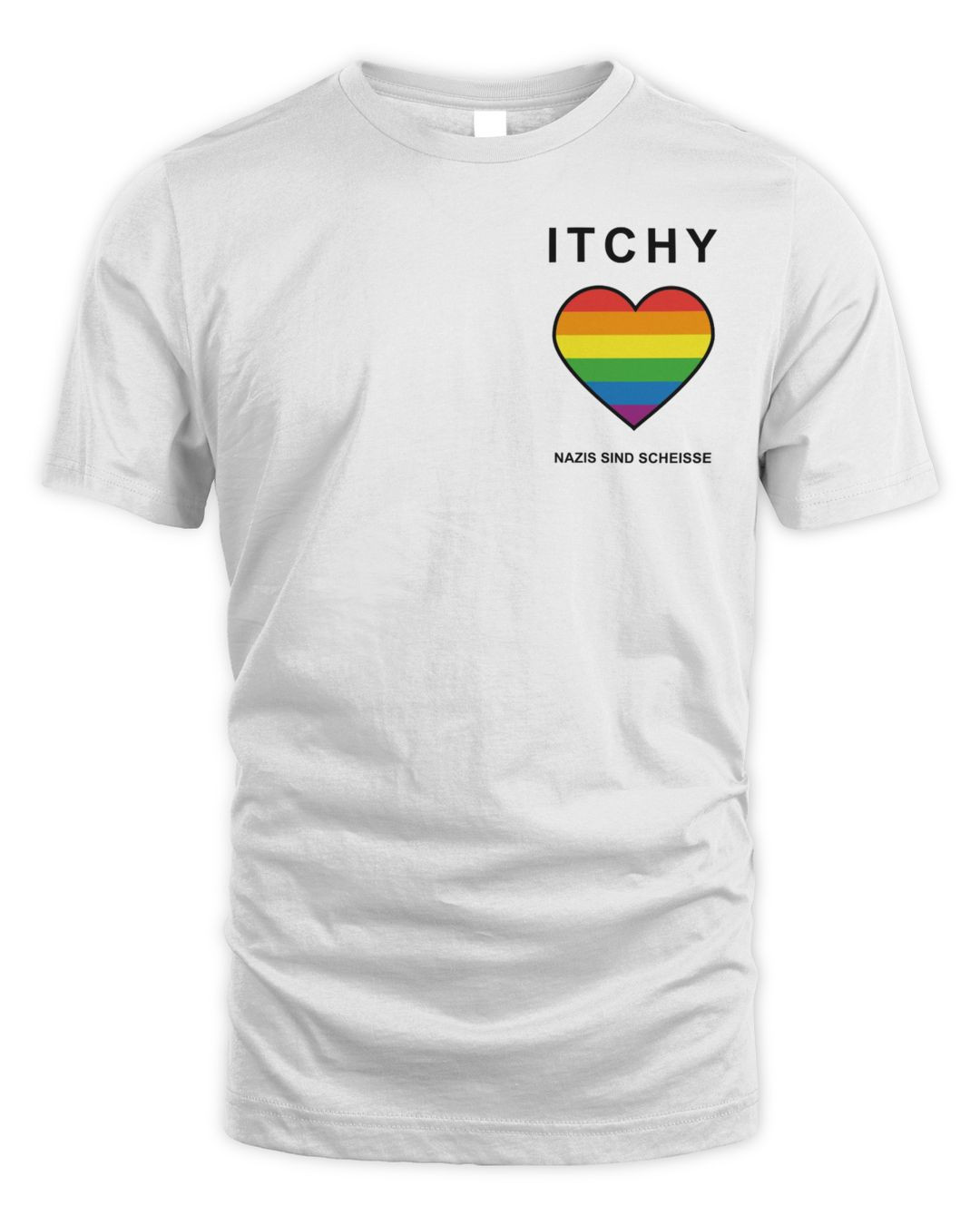 Itchy Merch Nazis Sind Scheisse Shirt