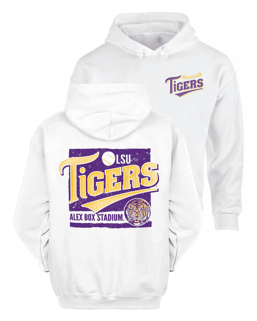 Lsu Tigers Baseball Alex Box Stadium Hoodie