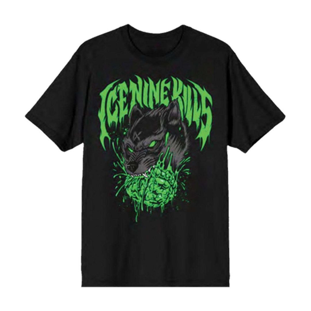 Ice Nine Kills Merch Ink Wolf Tee