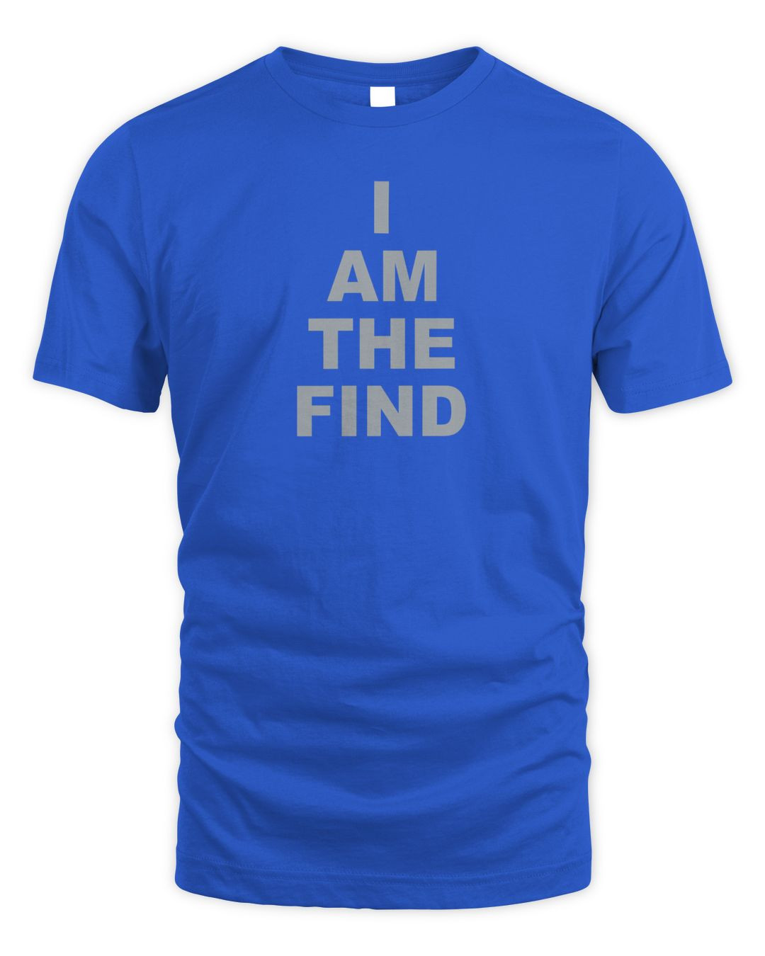 I Am The Find Hoodie Blue