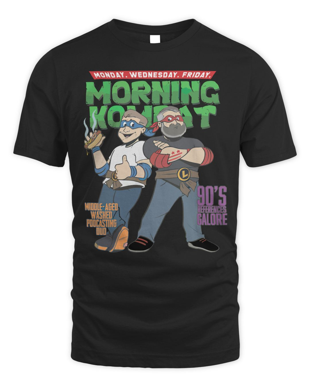 Morning Kombat Merch Avj T Power Shirt