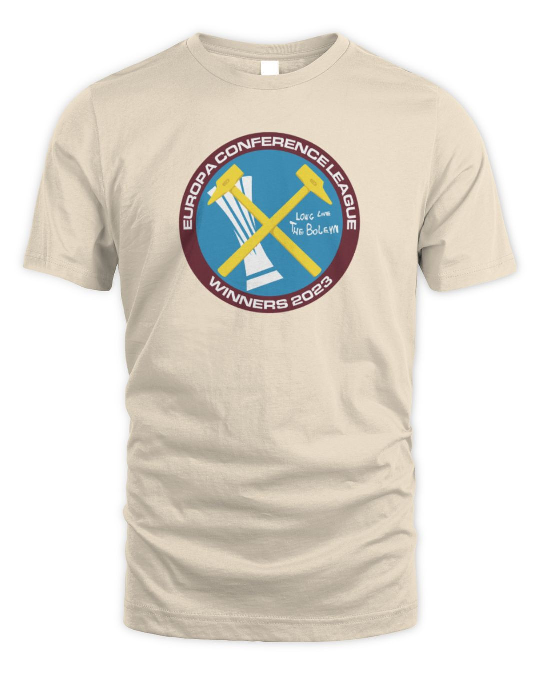 Long Live The Boleyn Winners Round Logo Official Hoodie Sweatshirt