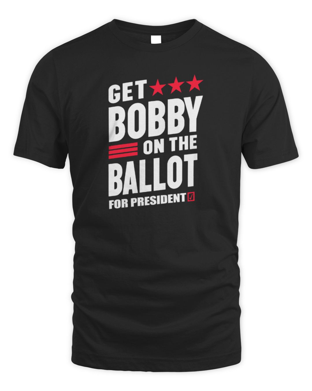 John F. Kennedy Merch Get Bobby On The Ballot T-shirt