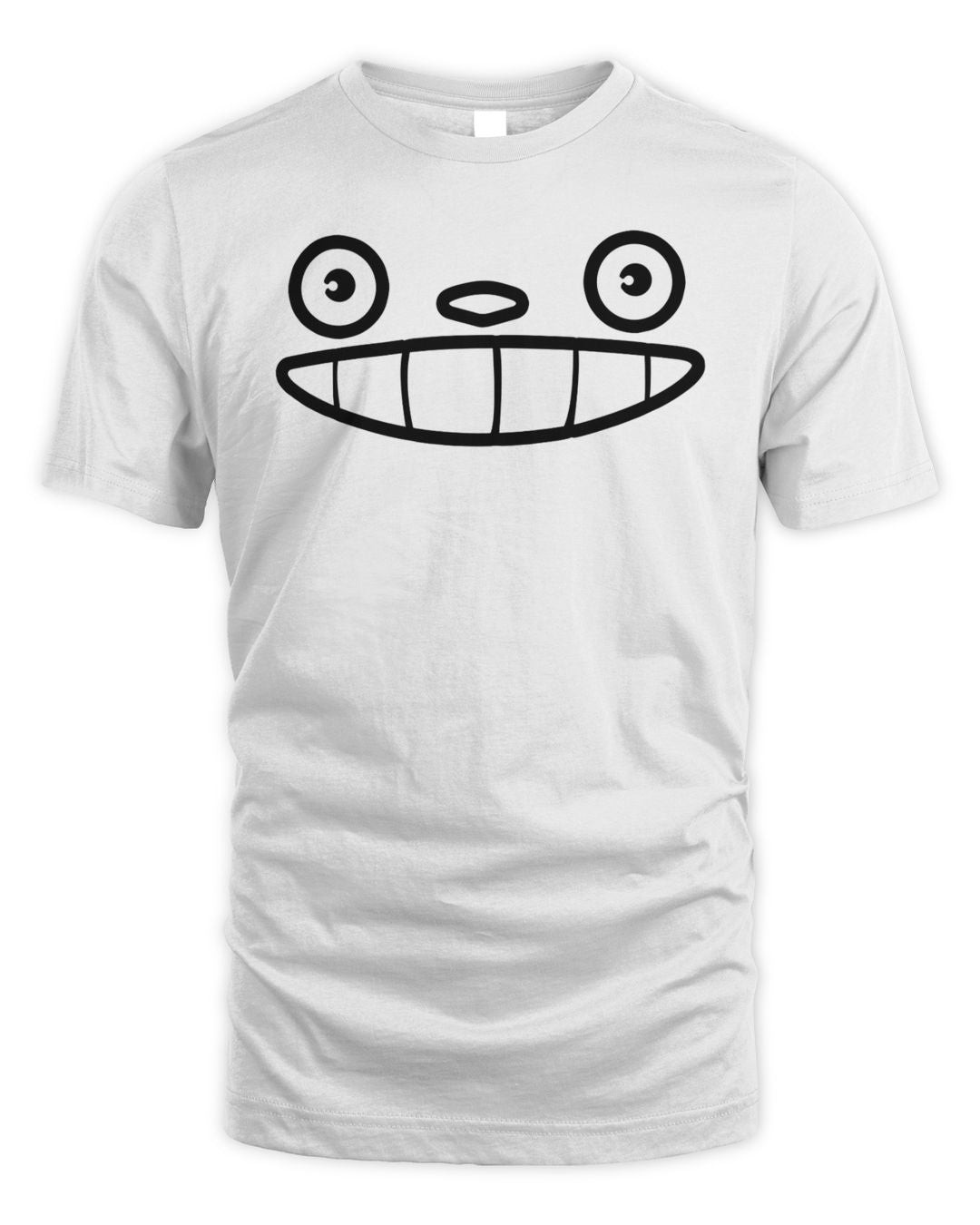 My Neighbor Totoro Face Hoodie White