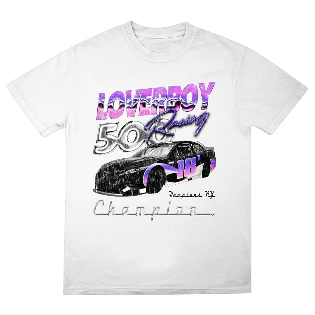 Loverboy Merch Loverboy 500 White Shirt