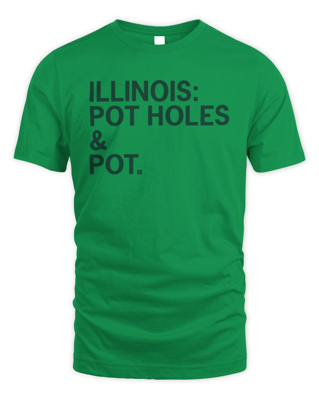 Illinois Pot Holes And Pot T Shirt