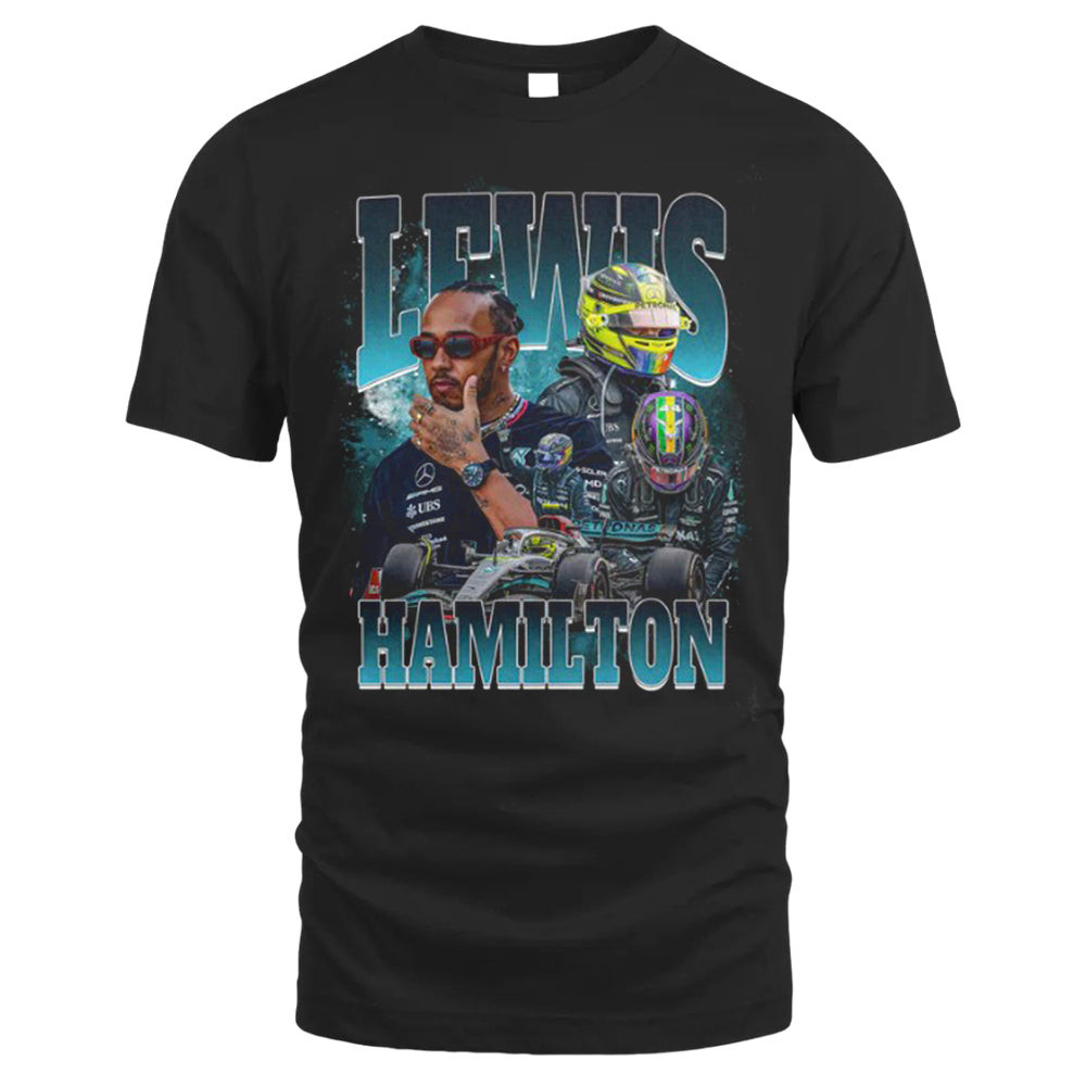 Lewis Hamilton Formula 1 Tee, Vintage T-shirt Style