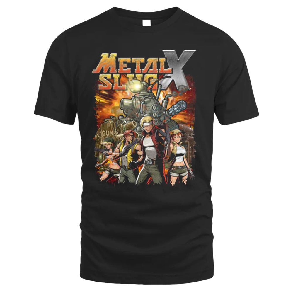 Metal Slug X Vintage Tee, Vintage T-shirt Style