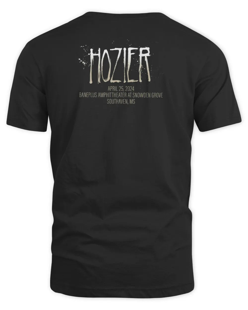 Hozier Merch Orlando May 8 Show Tee