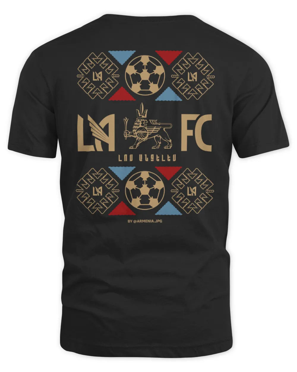 Lafc 500 Level Armenian Heritage Night 2024 Shirt Black